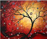 Megan Aroon Duncanson Red Halo painting